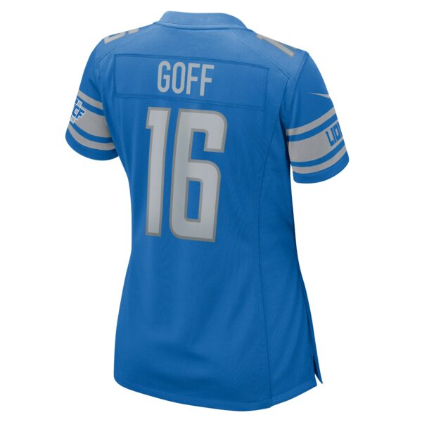 Women’s Detroit Lions Jared Goff Nike Blue Player Game Jersey