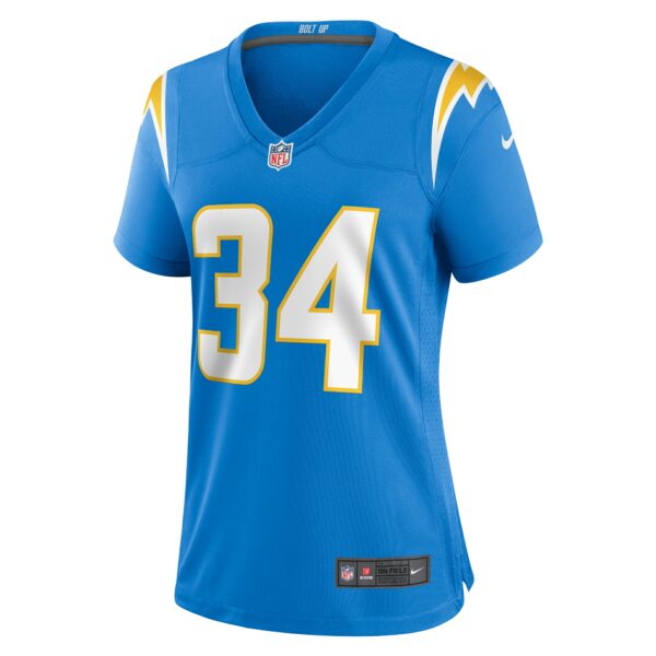 Women’s Los Angeles Chargers Jaret Patterson Nike Powder Blue Team Game Jersey