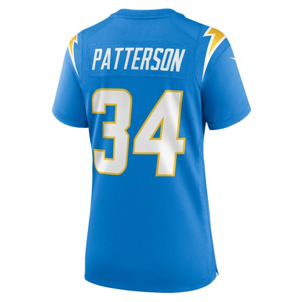 Women’s Los Angeles Chargers Jaret Patterson Nike Powder Blue Team Game Jersey