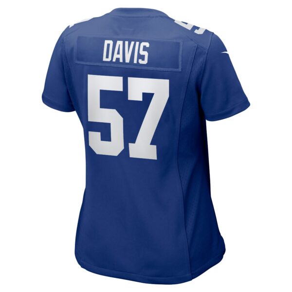 Women’s New York Giants Jarrad Davis Nike Royal Team Game Jersey