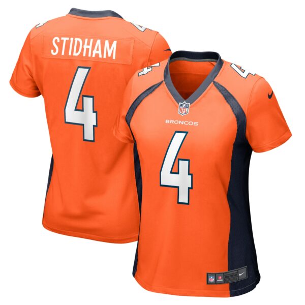 Women’s Denver Broncos Jarrett Stidham Nike Orange Game Player Jersey