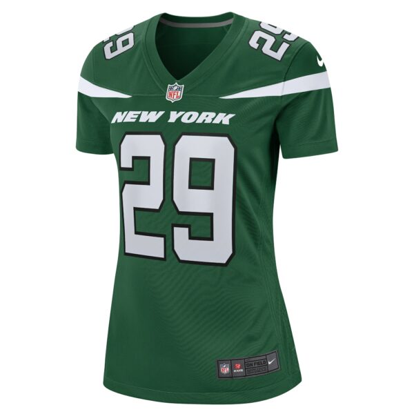 Women’s New York Jets Jarrick Bernard Converse Nike Gotham Green Game Jersey