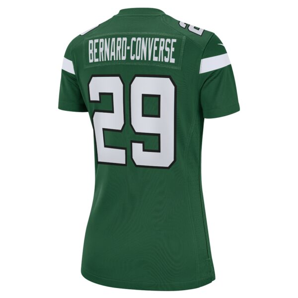 Women’s New York Jets Jarrick Bernard Converse Nike Gotham Green Game Jersey