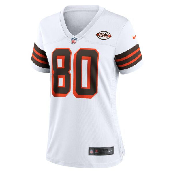 Women’s Cleveland Browns Jarvis Landry Nike White 1946 Collection Alternate Game Jersey