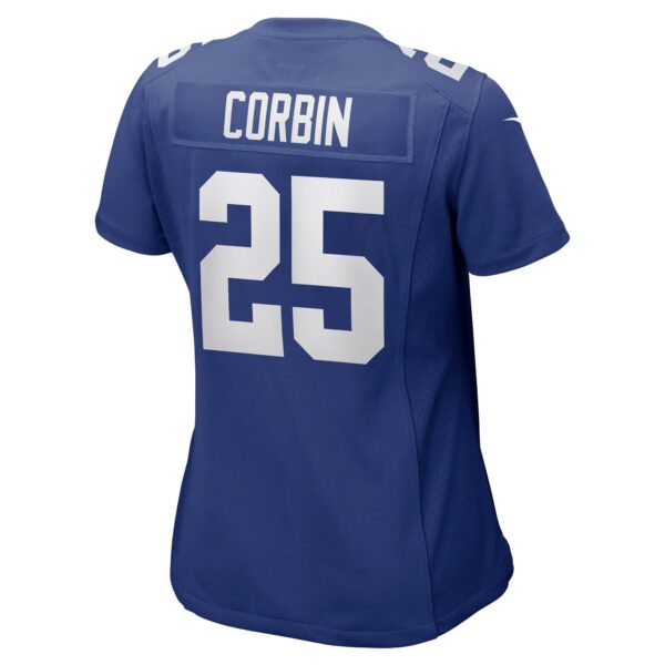 Women’s New York Giants Jashaun Corbin Nike Royal Game Player Jersey