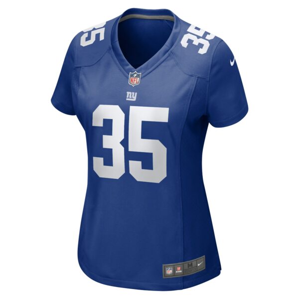 Women’s New York Giants Jashaun Corbin Nike Royal Team Game Jersey