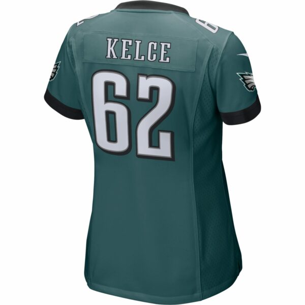 Women’s Philadelphia Eagles Jason Kelce Nike Green Game Jersey