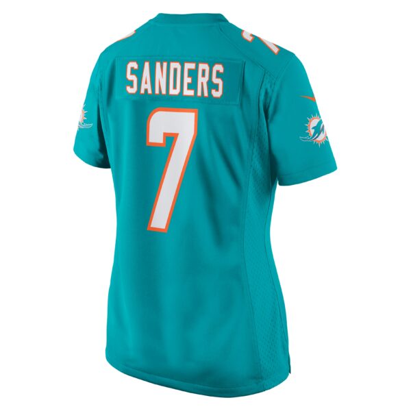 Women’s Miami Dolphins Jason Sanders Nike Aqua Game Jersey