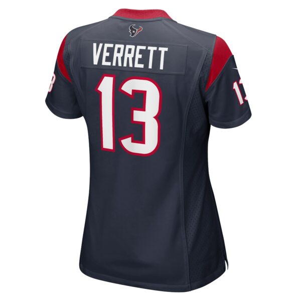 Women’s Houston Texans Jason Verrett Nike Navy Game Jersey