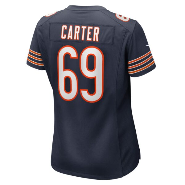 Women’s Chicago Bears Ja’Tyre Carter Nike Navy Game Player Jersey