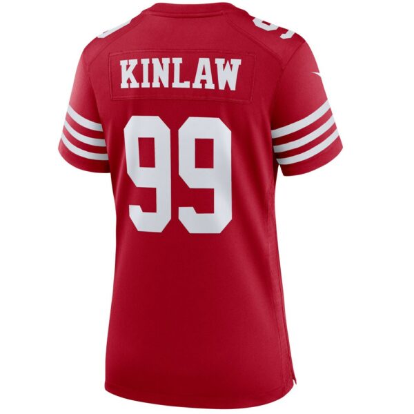 Women’s San Francisco 49ers Javon Kinlaw Nike Scarlet Player Jersey