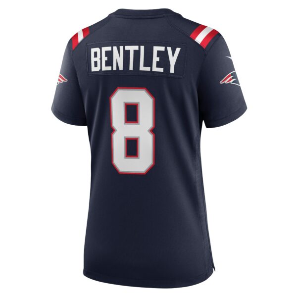 Women’s New England Patriots Ja’Whaun Bentley Nike Navy Game Player Jersey