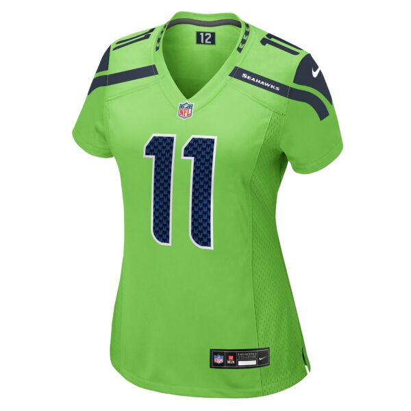 Women’s Seattle Seahawks Jaxon Smith-Njigba Nike Neon Green Game Jersey