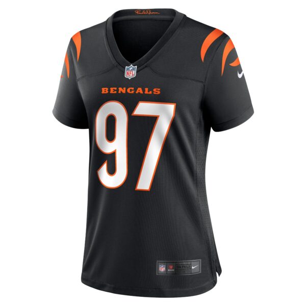 Women’s Cincinnati Bengals Jay Tufele Nike Black Game Player Jersey