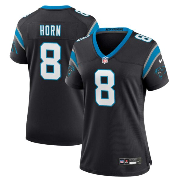 Women’s Carolina Panthers Jaycee Horn Nike Black Player Jersey