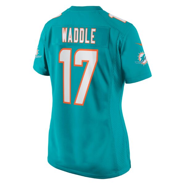 Women’s Miami Dolphins Jaylen Waddle Nike Aqua Game Player Jersey