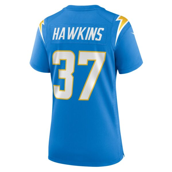 Women’s Los Angeles Chargers Jaylinn Hawkins Nike Powder Blue Game Jersey