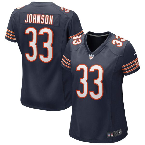 Women’s Chicago Bears Jaylon Johnson Nike Navy Game Jersey