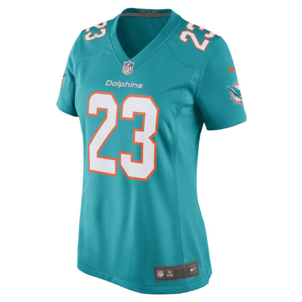 Women’s Miami Dolphins Jeff Wilson Jr. Nike Aqua Game Player Jersey