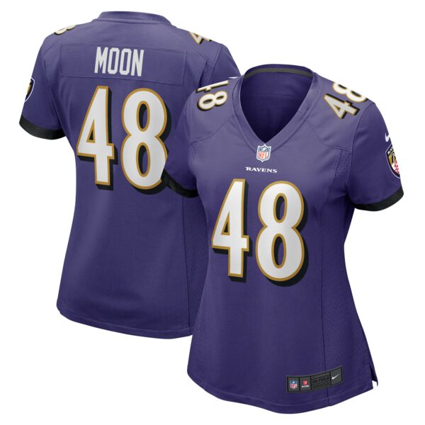 Women’s Baltimore Ravens Jeremiah Moon Nike Purple Game Player Jersey