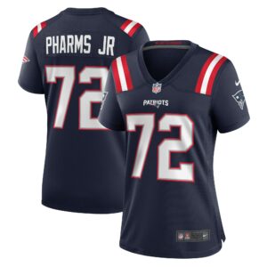 Women's New England Patriots Jeremiah Pharms Jr. Nike Navy Game Player Jersey