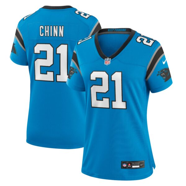 Women’s Carolina Panthers Jeremy Chinn Nike Blue Player Jersey