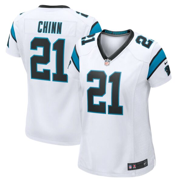 Women’s Carolina Panthers Jeremy Chinn Nike White Game Jersey