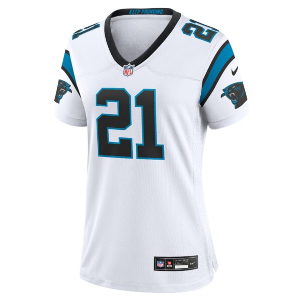 Women’s Carolina Panthers Jeremy Chinn Nike White Player Jersey