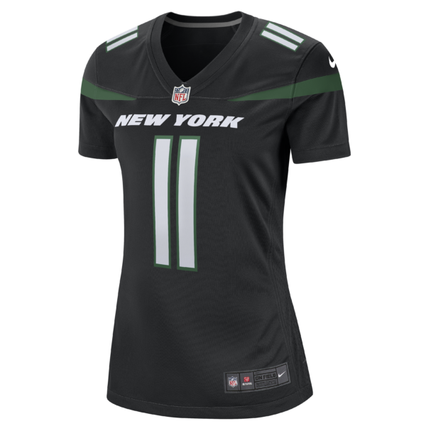 Women’s New York Jets Jermaine Johnson II Nike Stealth Black Alternate Game Jersey