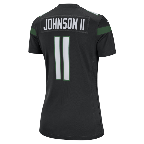 Women’s New York Jets Jermaine Johnson II Nike Stealth Black Alternate Game Jersey