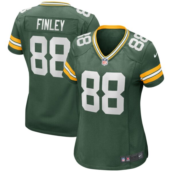 Women’s Green Bay Packers Jermichael Finley Nike Green Game Retired Player Jersey