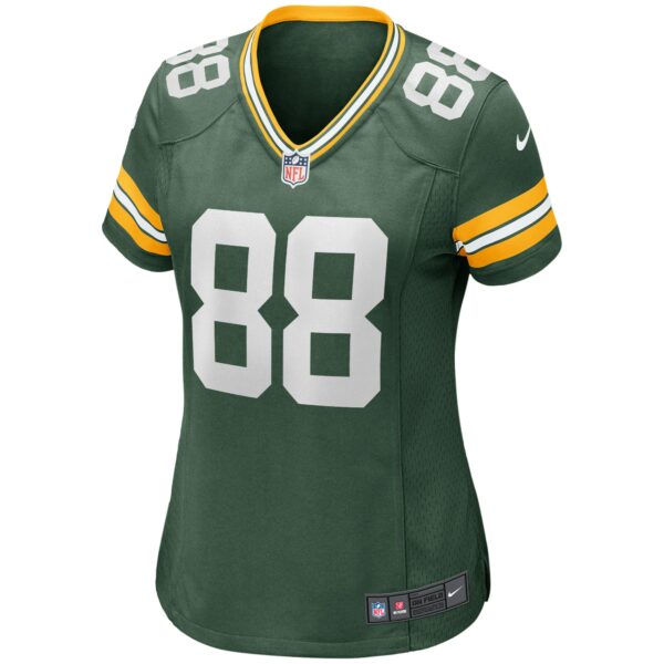 Women’s Green Bay Packers Jermichael Finley Nike Green Game Retired Player Jersey