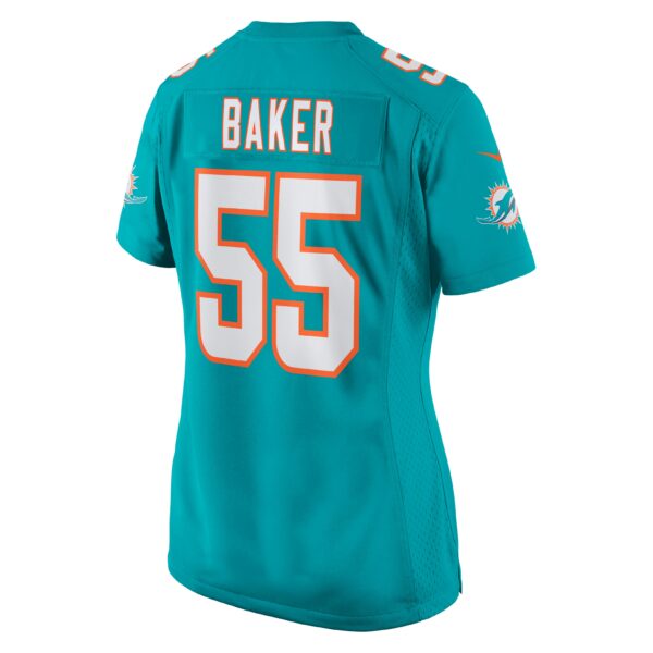 Women’s Miami Dolphins Jerome Baker Nike Aqua Game Jersey