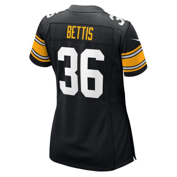 Women’s Pittsburgh Steelers Jerome Bettis Nike Black Retired Player Jersey