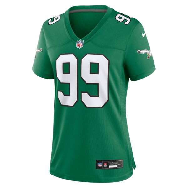 Women’s Philadelphia Eagles Jerome Brown Nike Kelly Green Alternate Game Jersey