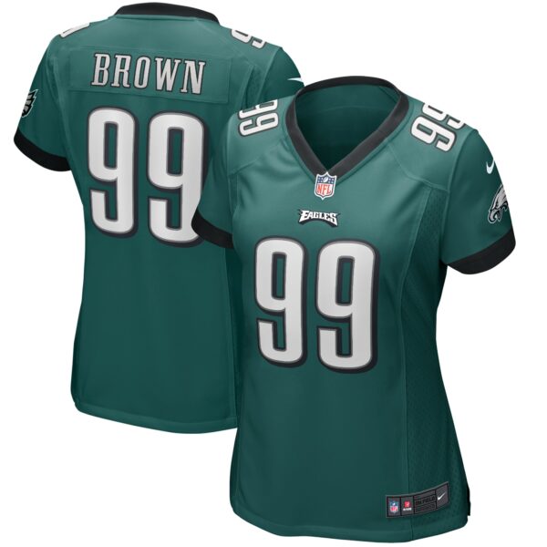 Women’s Philadelphia Eagles Jerome Brown Nike Midnight Green Game Retired Player Jersey