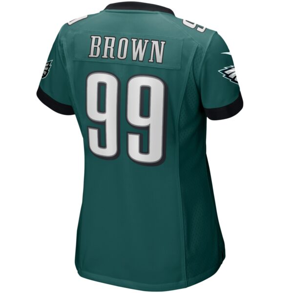 Women’s Philadelphia Eagles Jerome Brown Nike Midnight Green Game Retired Player Jersey