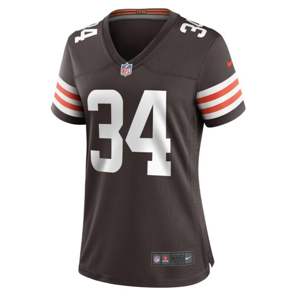 Women’s Cleveland Browns Jerome Ford Nike Brown Game Player Jersey