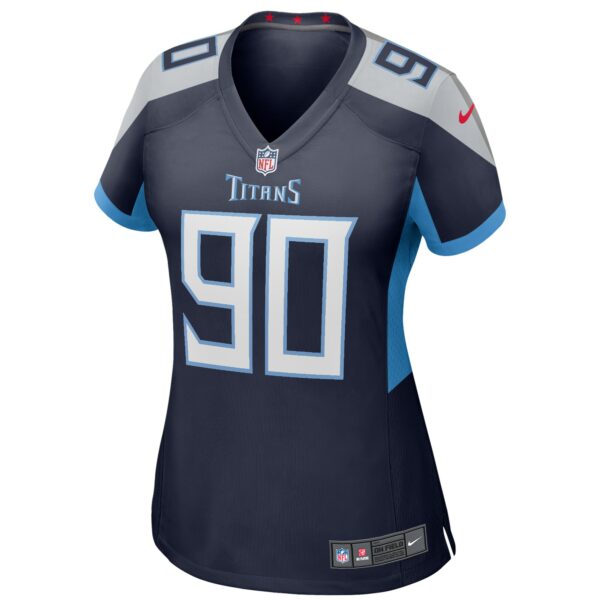 Women’s Tennessee Titans Jevon Kearse Nike Navy Game Retired Player Jersey