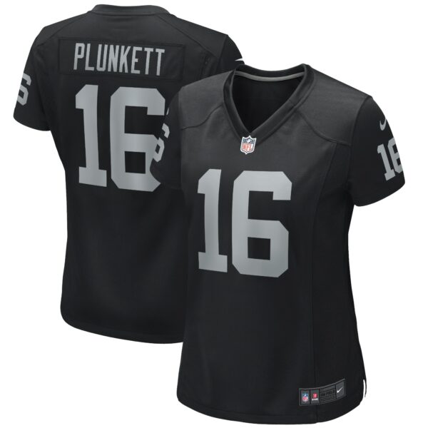 Women’s Las Vegas Raiders Jim Plunkett Nike Black Game Retired Player Jersey