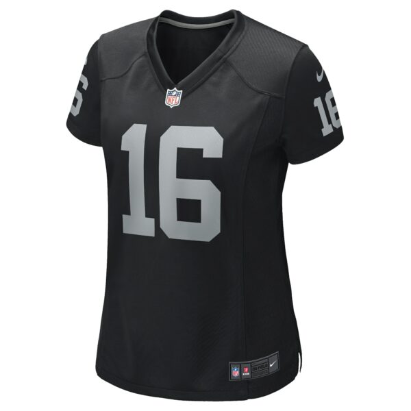 Women’s Las Vegas Raiders Jim Plunkett Nike Black Game Retired Player Jersey