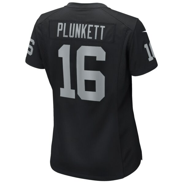 Women’s Las Vegas Raiders Jim Plunkett Nike Black Game Retired Player Jersey