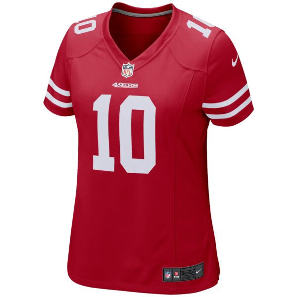 Women’s San Francisco 49ers Jimmy Garoppolo Nike Scarlet Game Player Jersey