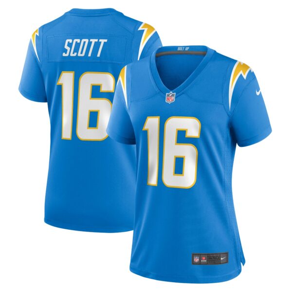 Women’s Los Angeles Chargers JK Scott Nike Powder Blue Game Jersey