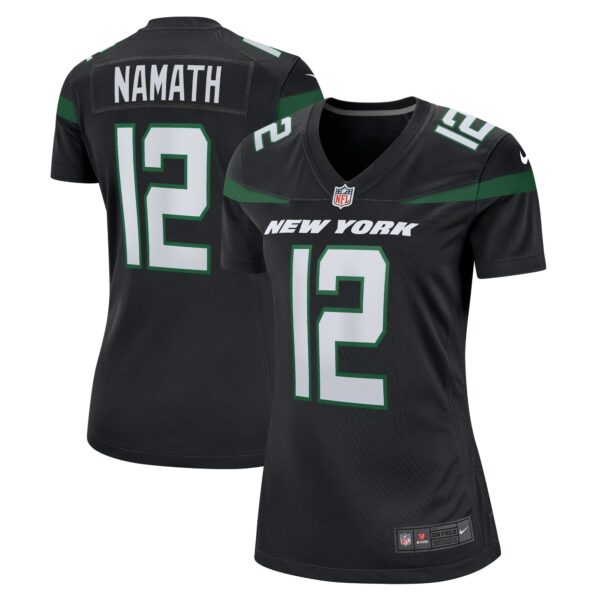 Women’s New York Jets Joe Namath Nike Black Retired Player Jersey