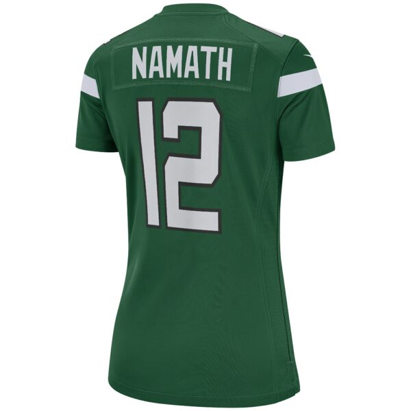 Women’s New York Jets Joe Namath Nike Gotham Green Game Retired Player Jersey