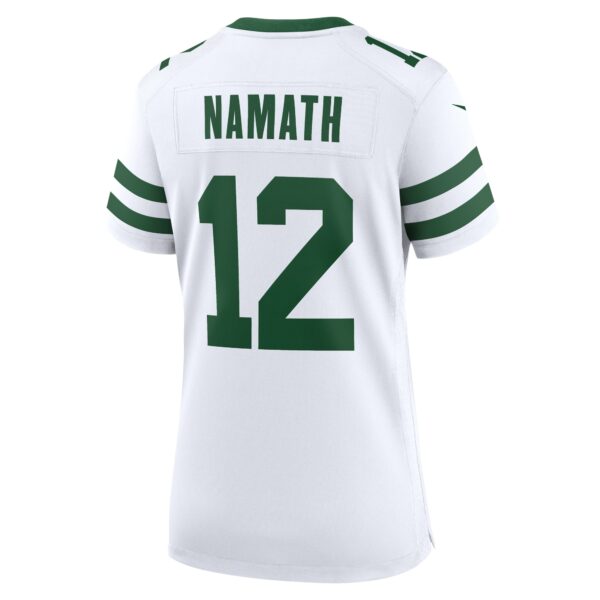 Women’s New York Jets Joe Namath Nike White Legacy Retired Player Game Jersey