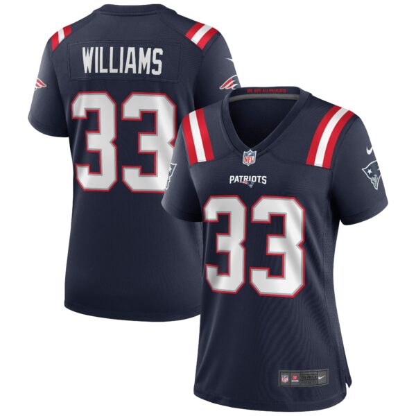 Women’s New England Patriots Joejuan Williams Nike Navy Game Jersey