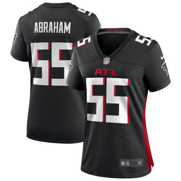 Women’s Atlanta Falcons John Abraham Nike Black Game Retired Player Jersey