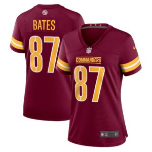 Women's Washington Commanders John Bates Nike Burgundy Game Jersey